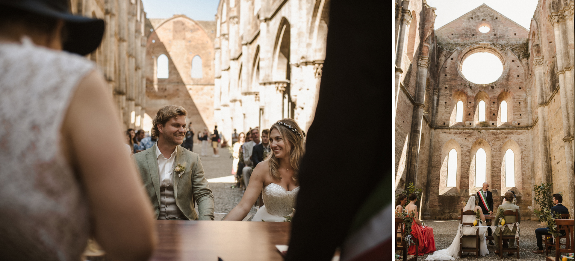 Matrimonio a San Galgano e Crete Senesi Fotografo Marco Vegni