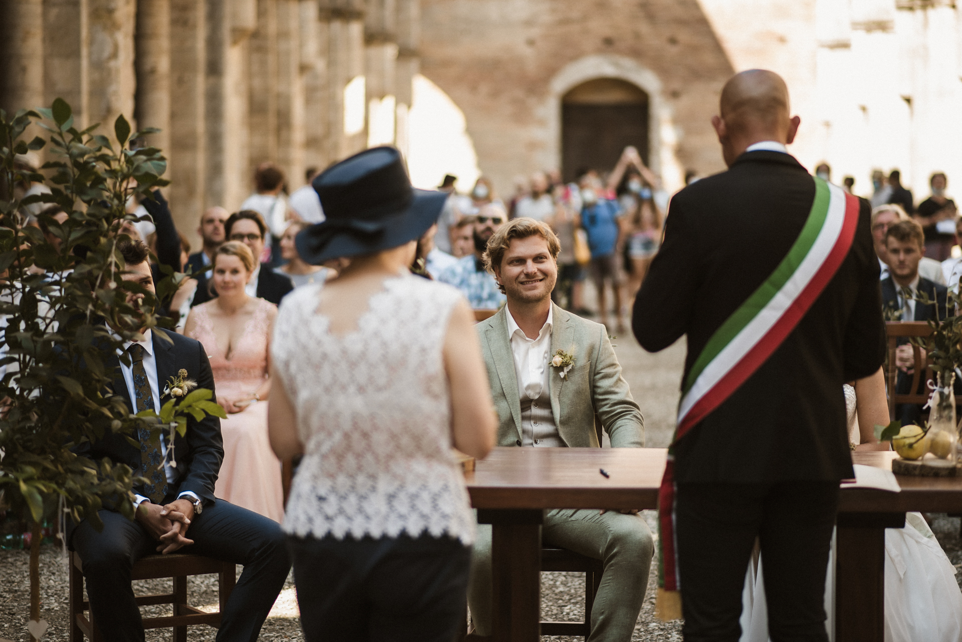 Matrimonio a San Galgano e Crete Senesi Fotografo Marco Vegni