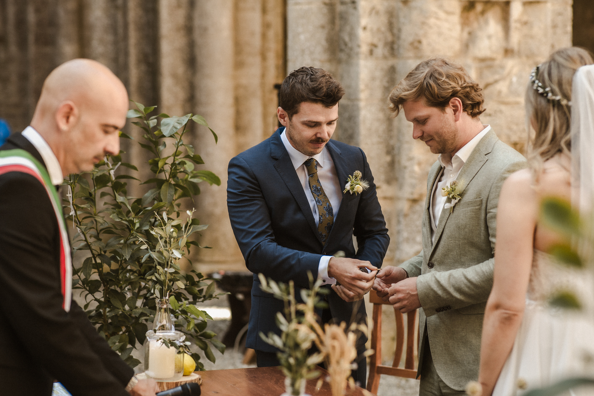 Matrimonio a San Galgano e Crete Senesi Fotografo Marco Vegni