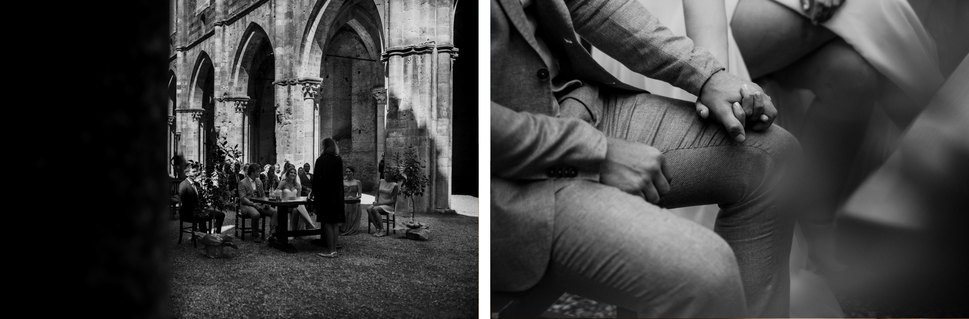 Matrimonio a San Galgano e Crete Senesi Fotografo Marco Vegni