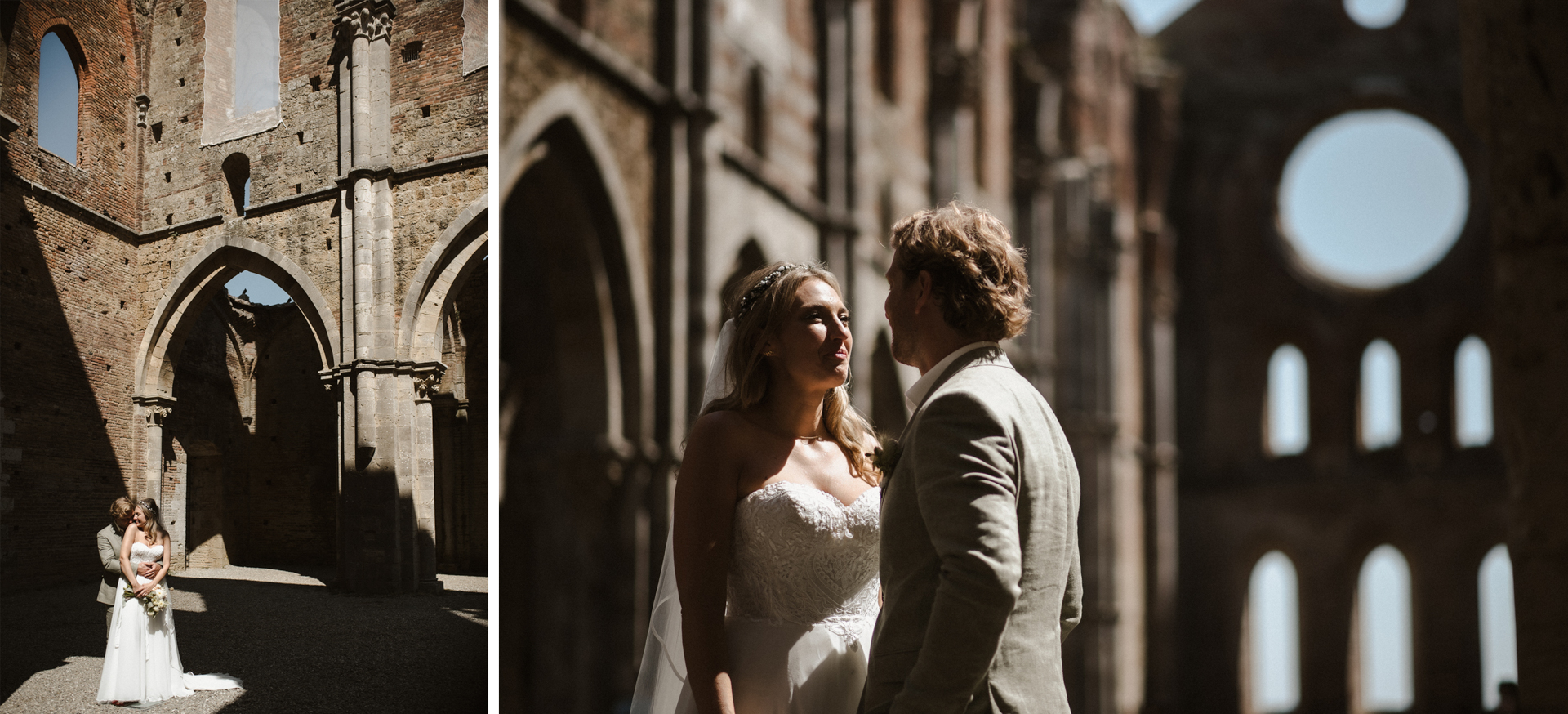 Matrimonio a San Galgano e Crete Senesi Fotografo Marco Vegni