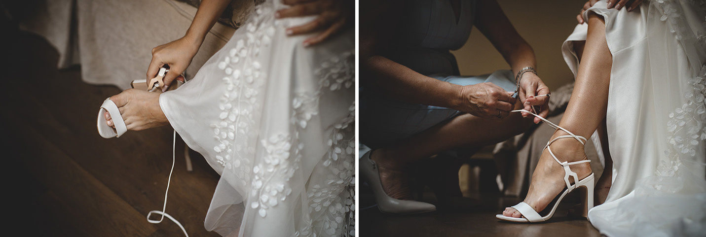 Wedding Shoes for a Wedding in Florence Marco Vegni Photographer